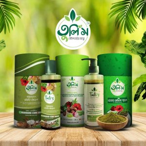 তেল, শ্যাম্পু এবং প্রোটিন কম্বো প্যাক